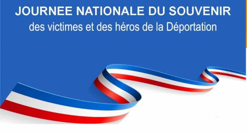 Journée Nationale du Souvenir des Victimes et Héros de la Déportation 2O23