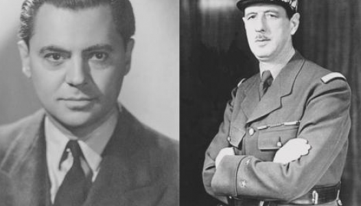 Jean Moulin et Charles de Gaulle