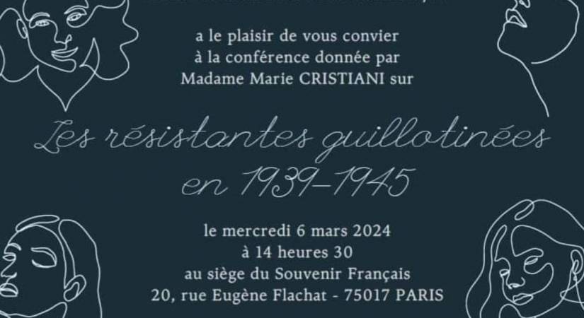 Les Résistantes guillotinées en 1939-1945