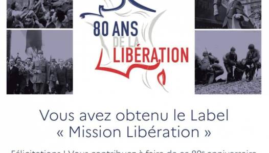 L'UNADIF-FNDIR de la Manche obtient le Label "8Oème anniversaire"