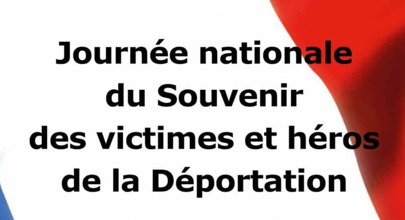 Journée nationale du Souvenir des victimes et héros de la Déportation 2024