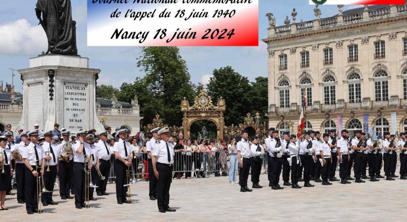 L'Appel du Général de Gaulle commémoré à Nancy