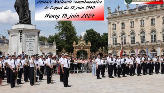 L'Appel du Général de Gaulle commémoré à Nancy