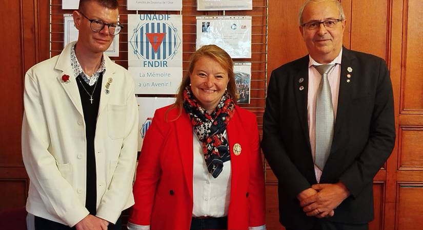 L'UNADIF-FNDIR de l'Oise a tenu son stand à la Fête des Associations 2O24