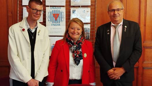 L'UNADIF-FNDIR de l'Oise a tenu son stand à la Fête des Associations 2O24