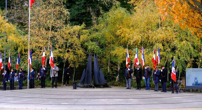 106ème anniversaire de l'Armistice de 1918 à Grenoble