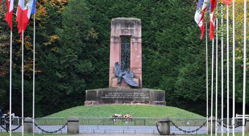 106ème anniversaire de l'Armistice de 1918 à Compiègne