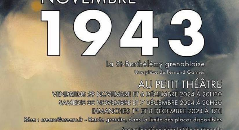 Novembre 1943 , la Saint Barthélémy grenobloise