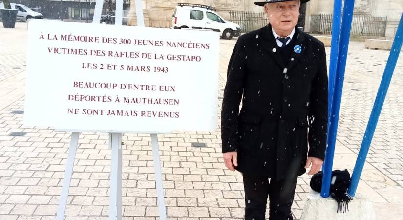 Commémoration des rafles de mars 1943 à Nancy