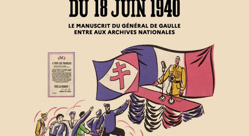 L'Appel du 18 juin 1940, le manuscrit du général