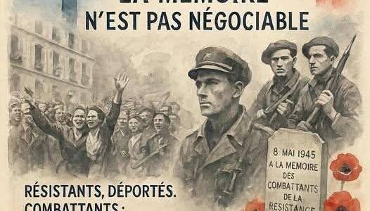 La mémoire n'est pas négociable !
