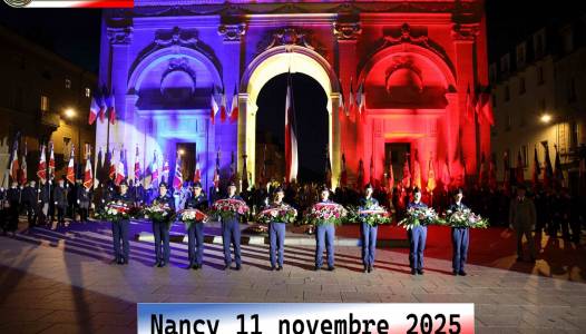 Le 11 novembre 2025 à Nancy