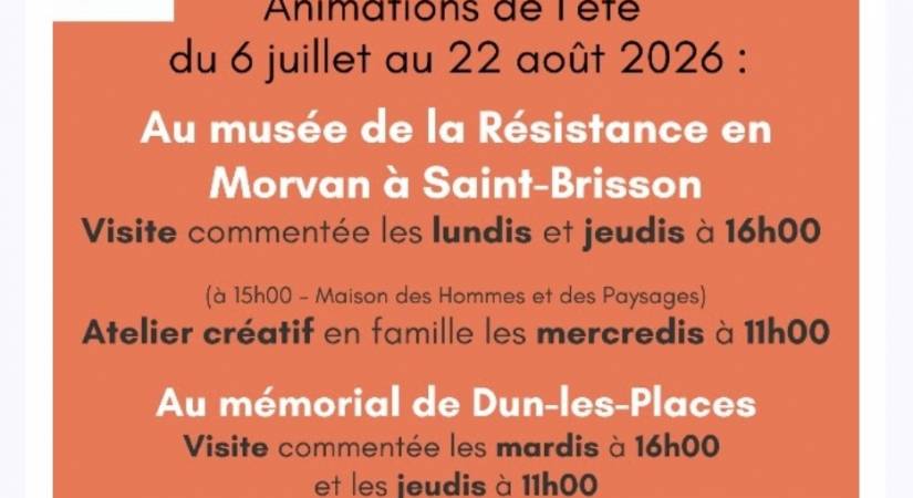 Animations de l'été