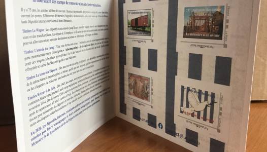 TIMBRES UNADIF-FNDIR - 75ème anniversaire de la libération des camps