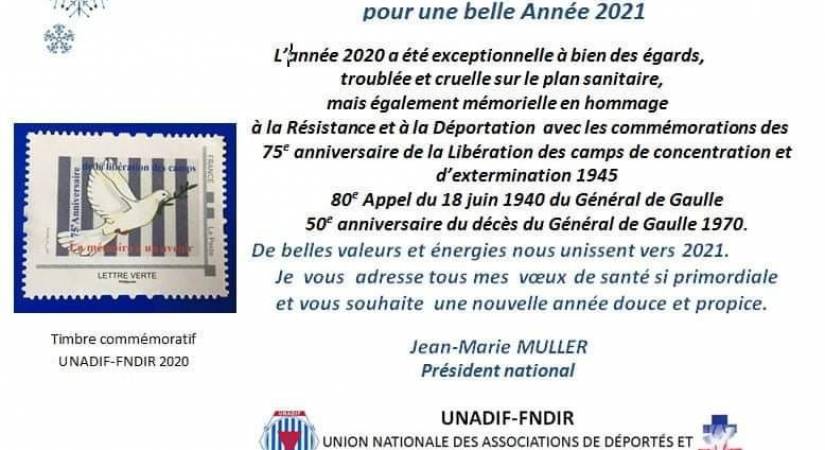 Meilleurs voeux pour 2021