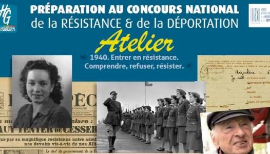 Atelier de préparation au CNRD 2020-2021