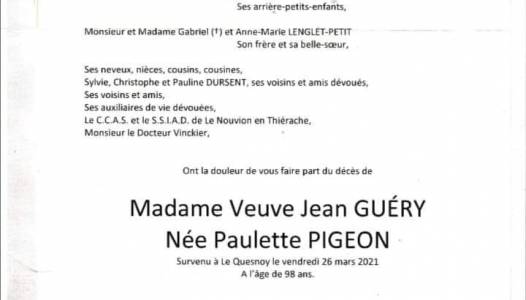 Paulette PIGEON