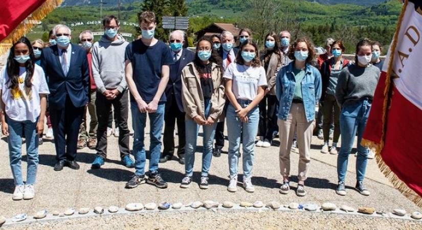Des élèves dans le Vercors