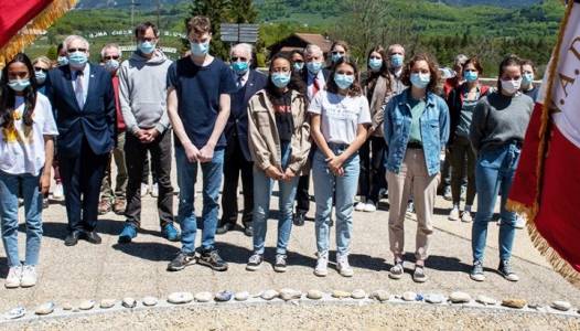 Des élèves dans le Vercors