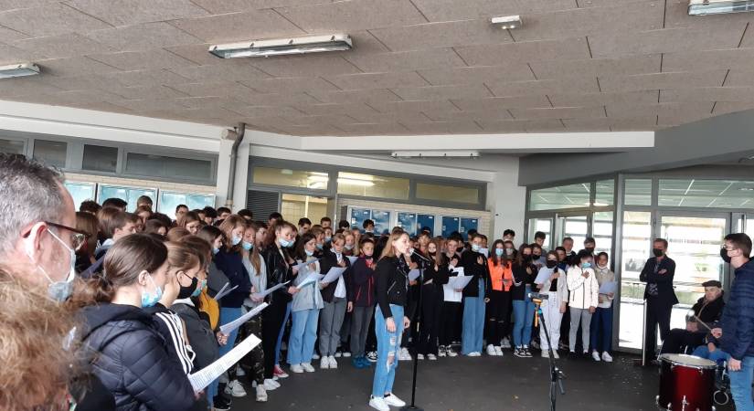 Hommage à André Biaux, Déporté-Résistant