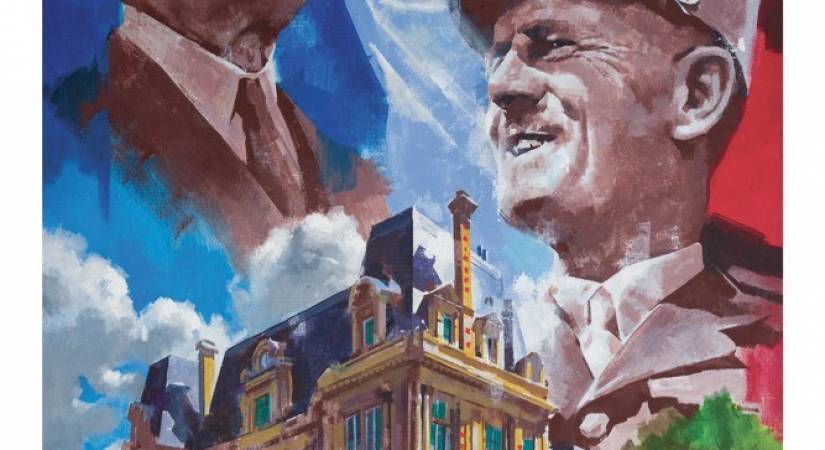 De Gaulle et Leclerc à Versailles