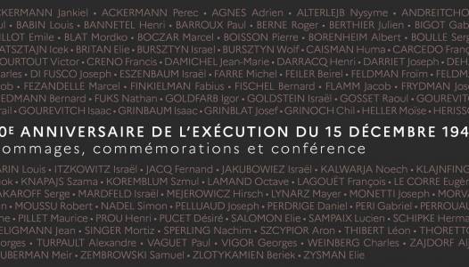 Hommage aux fusillés du 15 décembre 1941