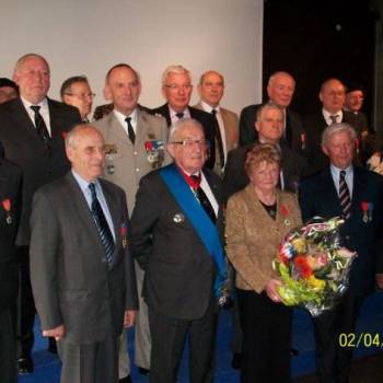 2 avril 2011 Remise Insignes Légion d'Honneur Mme Legrand
